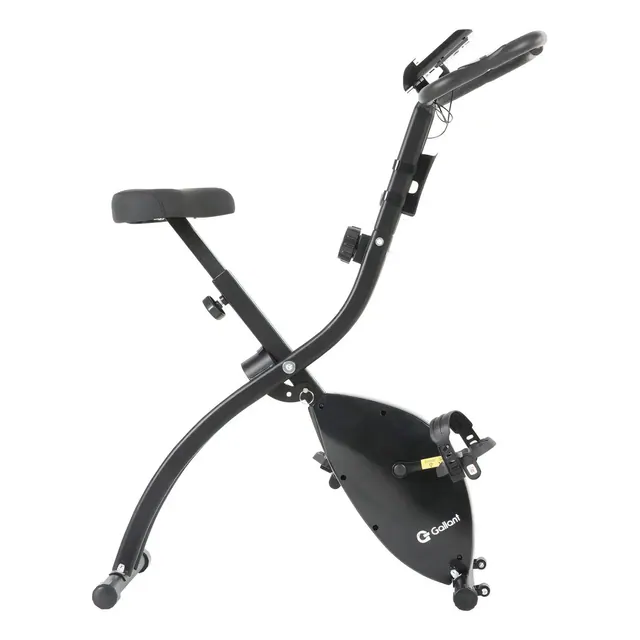 Ergométrica Gallant Elite Dobrável aberta, com estrutura articulada em X