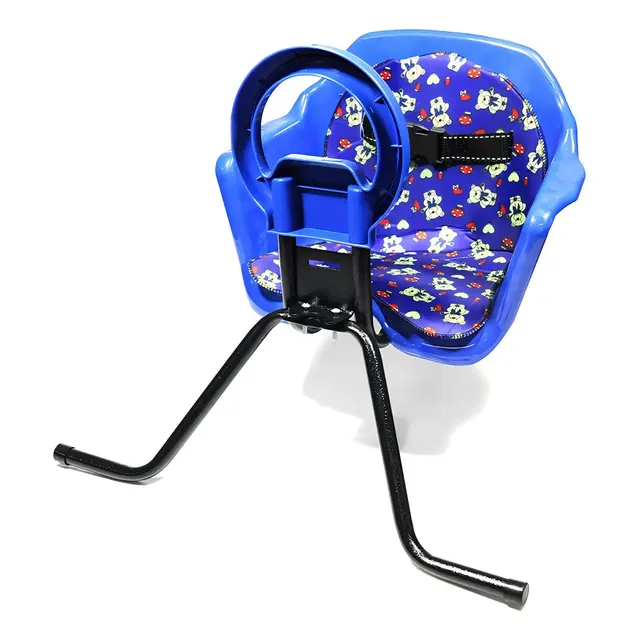 Pojda Cadeirinha Bicicleta Dianteira Luxo Infantil Segurança Cor Vermelho