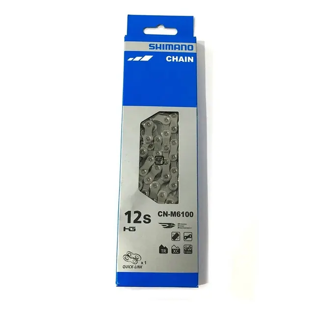 Shimano Corrente CN-M6100 12v Quick Link 138 Elos Deore