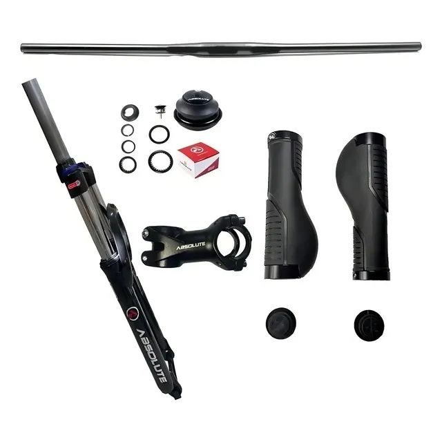 Absolute MXFK18 Garfo Suspensão Aro 29 Trava Ombro MTB Aheadset